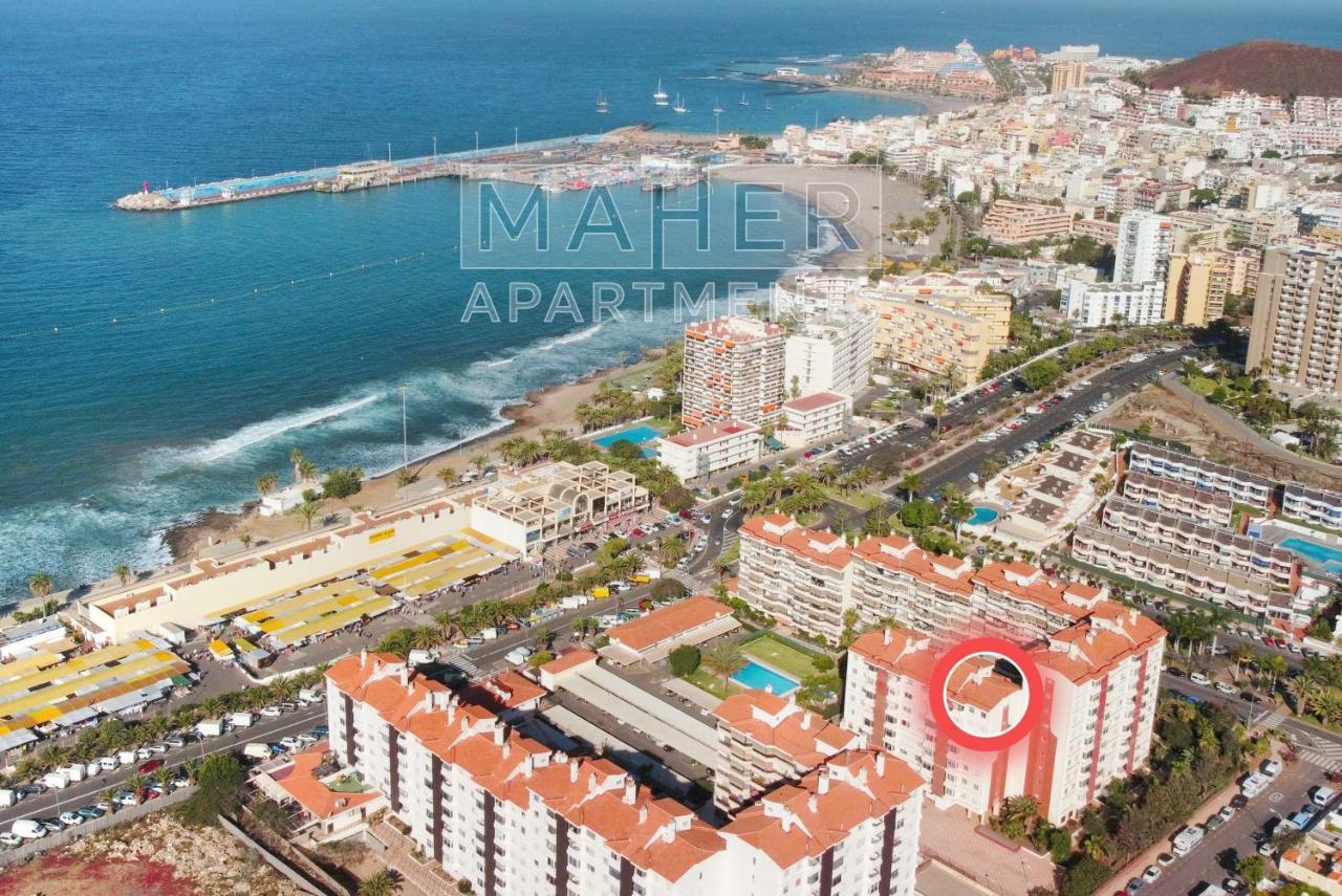 Spectacular Sea View Penthouse Apartment Los Cristianos  Exterior photo
